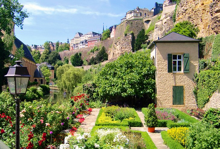 The Walls of the Corniche, Luxembourg City