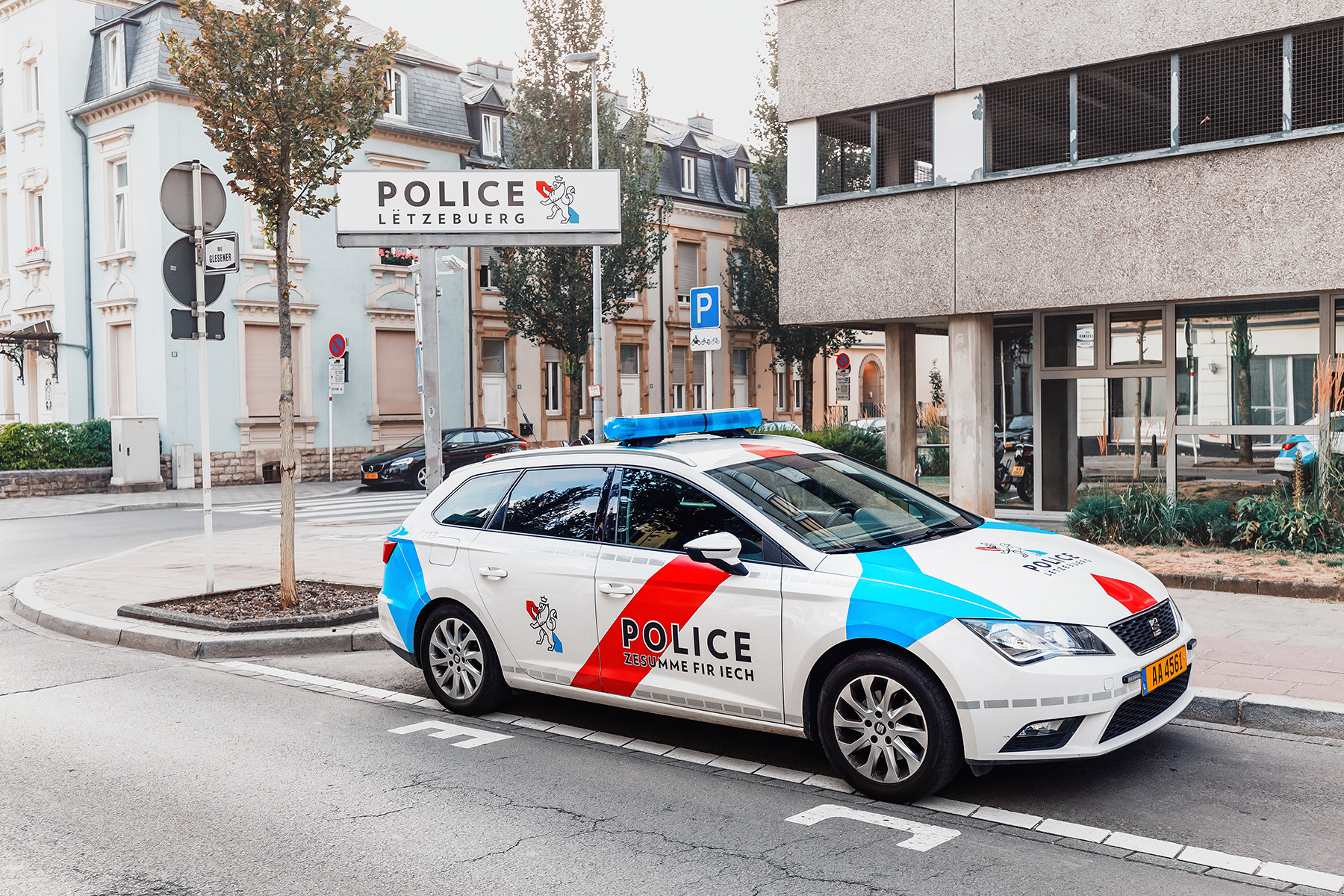 Police station in Luxembourg