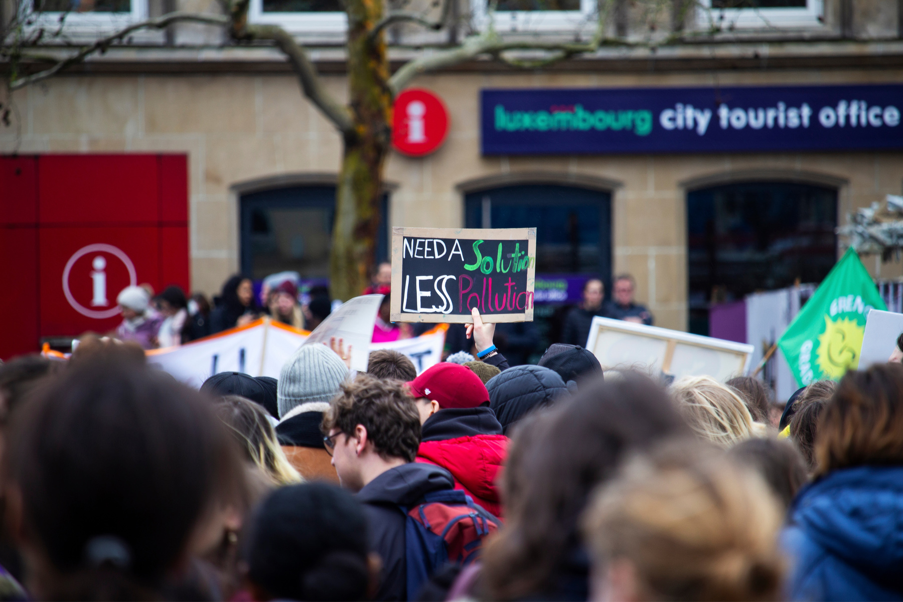 Protest in Luxembourg City